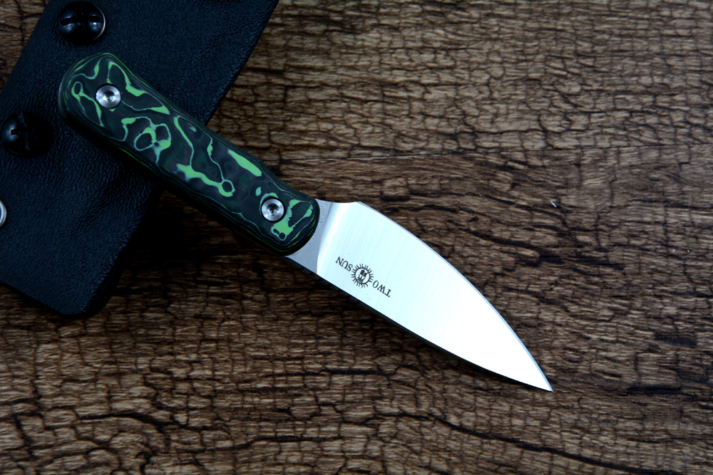 TWOSUN TS150 Fixed Knife M390  - đánh giá và giá Bushcraft Knife Fixed
