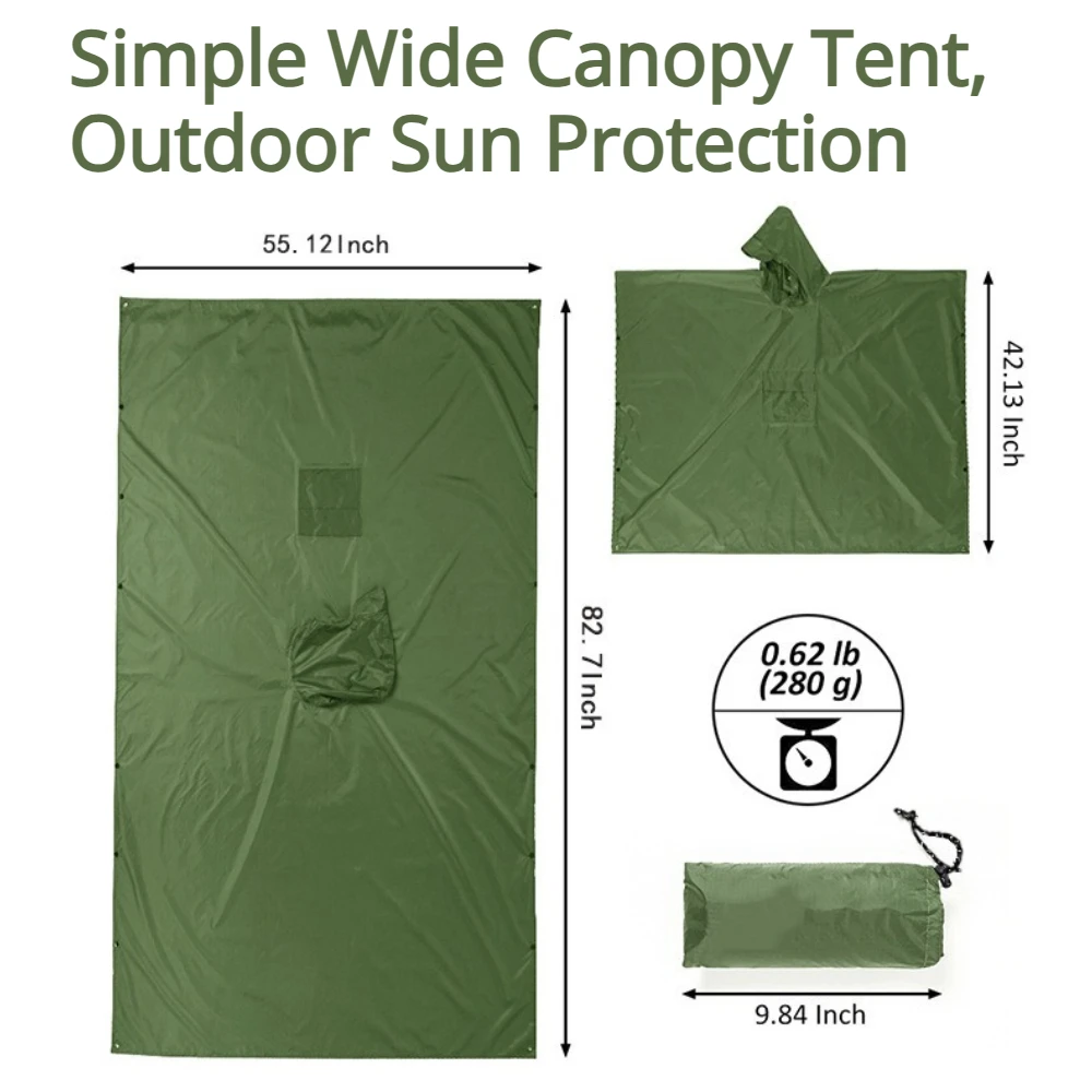 2026 For Camping Hiking 3-in-1 - đánh giá và giá Emergency Poncho Rain