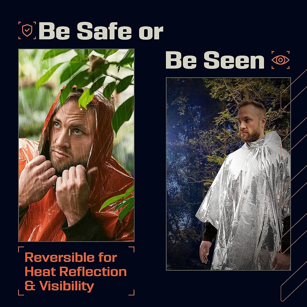 1Pcs Hiking Travel Tent Rainwe - đánh giá và giá Emergency Poncho Rain