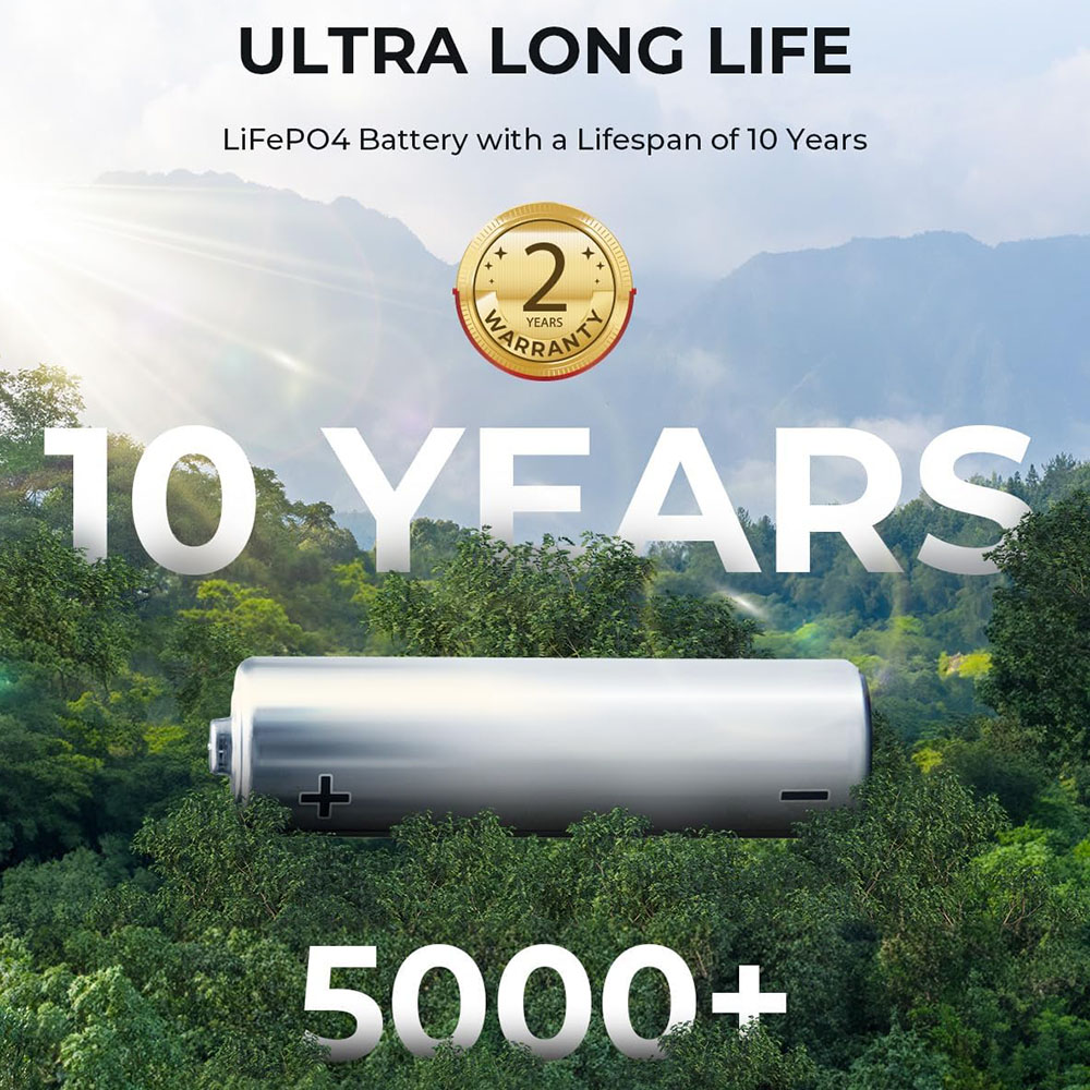 OUKITEL P5000 Pro Portable Pow - đánh giá và giá Solar Emergency Charger