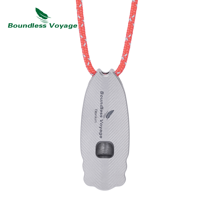 Boundless Voyage 120dB Titaniu - đánh giá và giá Emergency Whistle Loud