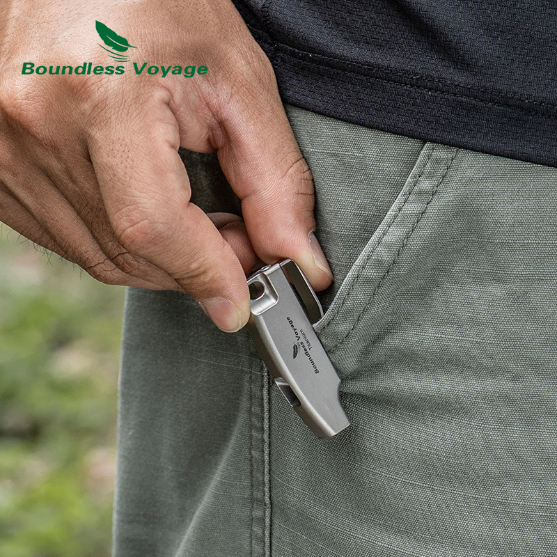 Boundless Voyage 120dB Titaniu - đánh giá và giá Emergency Whistle Loud